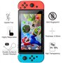 PHONILLICO Verre Trempe pour Nintendo Switch [Pack de 2] Film Protection Resistant Vitre Protecteur Anti Rayure