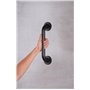 RIDDER Assistant A00130110 poignée d'appui env.30 cm Noir satiné, Aluminium