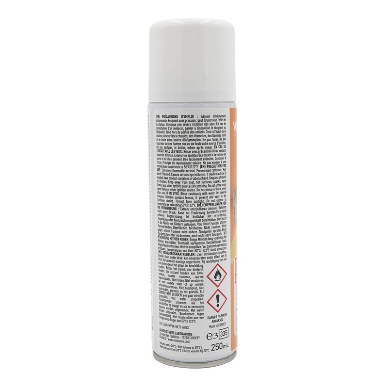 Image secondaire de VETOCANIS Spray Repoussant, Intérieur et Extérieur, pour chien et chat, 250ml