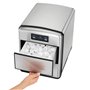ProfiCook PC-EWB 1187 Bac à glaçons avec panneau de commande tactile, glaçons disponibles en quelques minutes, 3 tailles de glaç