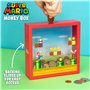 Super Mario Tirelire Marchandise Nintendo Officielle, Tirelire pour Économies, Cadeau pour Fans Mario Bros, 18cm (7")