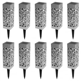 IDMarket - Lot de 10 Lampes solaires extérieures Molly