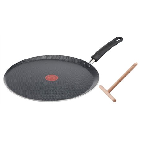 Tefal EASY COOK AND CLEAN Poêle à crêpe 34 cm + répartiteur Galettière antiadhésive Compatible Tous Feux Sauf Induction B5549712