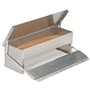 IDMarket - Mangeoire XL pour Poules Distributeur Automatique à pédale en Acier 5 KG