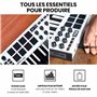 Akai Professional MPK Mini MK3 - Clavier MIDI USB Portable avec 25 Touches, 8 Pads de Batterie, Logiciels et Native Instruments 