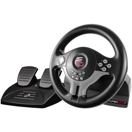 Subsonic - Volant pédalier Superdrive SV250 pour Xbox Serie X PS4 Switch Xbox One PC