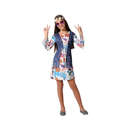 Atosa déguisement hippie 7 a 9 años