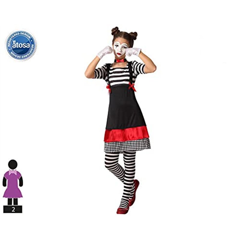 Image secondaire de Atosa déguisement mime 7 a 9 años