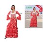 ATOSA déguisement danseuse flamenco rouge M