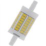 OSRAM LED LINE R7S DIM | Tube Crayon LED culot R7s, Gradable, 11,50W = 100W équivalent incandescent | Blanc chaud | 2700K