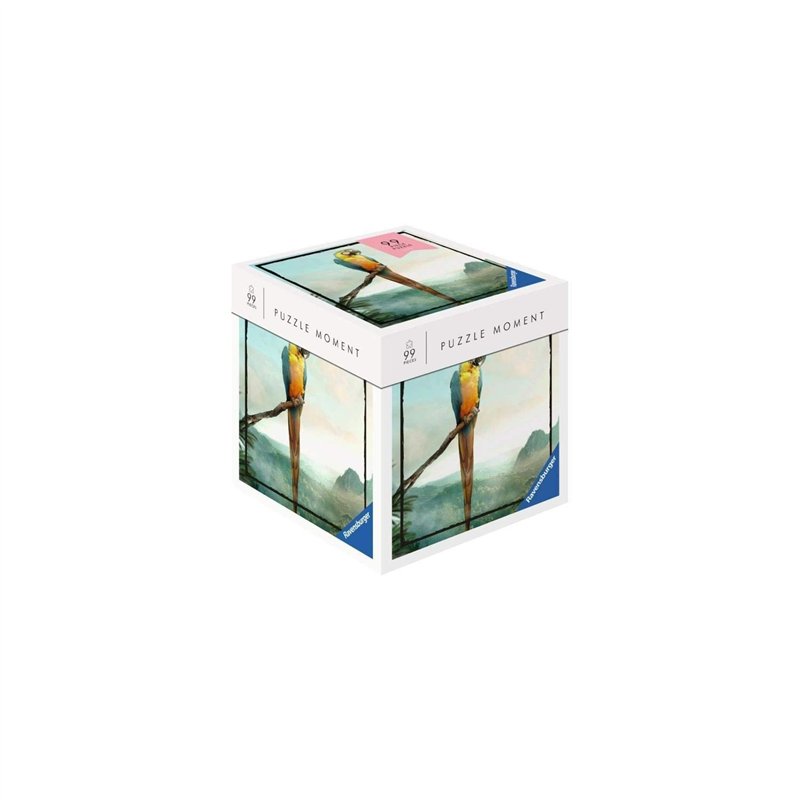 Ravensburger - Puzzle Adulte - Puzzle Moment 99 p - Perroquet - 16539