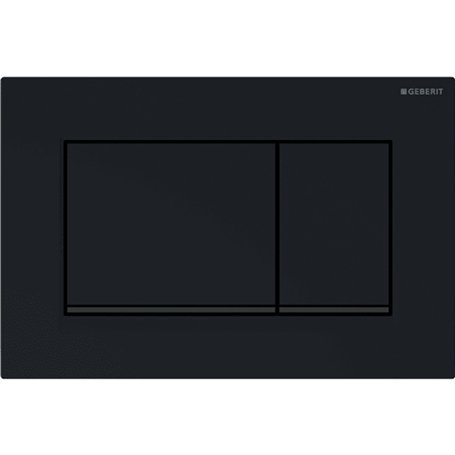 Geberit, Plaque de commande Sigma30 115.883.DW.1 - Noir mat - 115883DW1