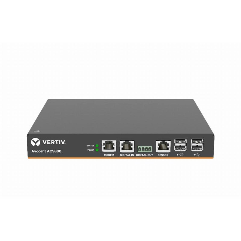 VERTIV - Single Phase UPS 4-Port acs800 AC/DC Power Brick Jumper Cord Plug c14 to c13
