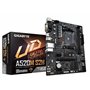 GIGABYTE Carte mère A520M S2H - Prend en charge les processeurs AMD Ryzen série 5000 AM4, VRM numérique pur 4+3 phases, jusqu'à 