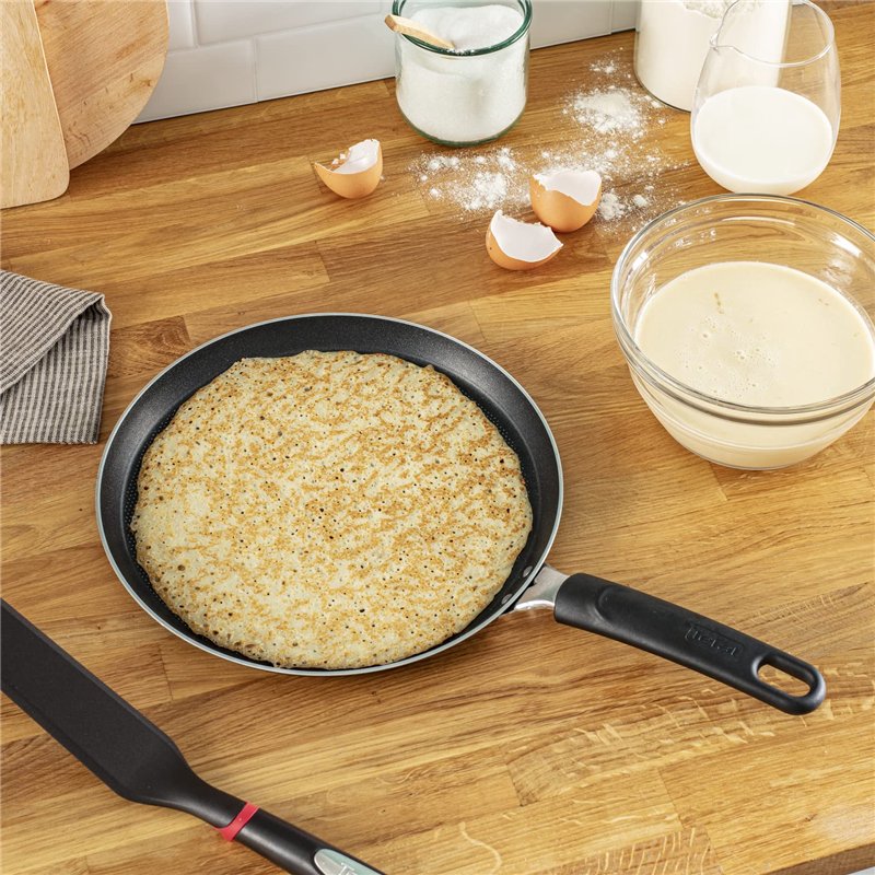 Image secondaire de Tefal Day By Day On Poêle à crêpe 25 cm, Non induction, Revêtement antiadhésif, Fonction Thermo-Signal, Fabriqué en France B5641