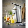 WMF Profi Plus Presse-agrumes électrique à levier en acier inoxydable mat 160 W avec système anti-gouttes