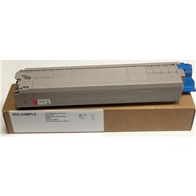 Toner OKI 46471102 pour C823 C833 C843 n dn 823 833 843 - Magenta - 7.000 Pages - Régénéré Made in Italy