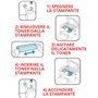 Toner OKI 46471103 pour C823 C833 C843 n dn 823 833 843 - Cyan - 7.000 Pages - Régénéré Made in Italy