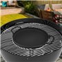 Onlyfire Poêle ronde en fonte Ø30,5 cm pour Weber Gourmet BBQ System 7421 | pièces de Rechange pour Weber 57cm Barbecue au Charb