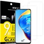 NEW'C Lot de 2, Verre Trempé pour Xiaomi Mi 10T 5G, Mi 10T Pro 5G, Film Protection écran efficace contre les Rayures - sans Bull