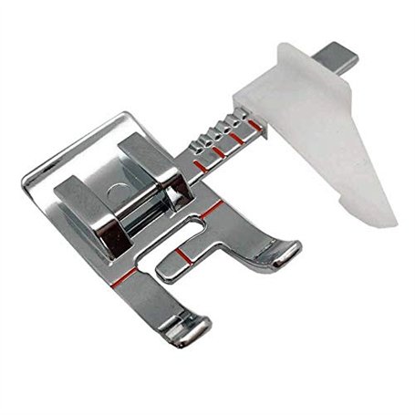 La Canilla - Pied de biche avec guide réglable pour machine à coudre Alfa, Singer, Brother, Lidl, Silvercrest (Universel, Snap-o