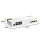 QNAP QSW-M2108-2C - 2 x 10GbE SFP+/RJ45 Combo Ports & 8 x 2.5GbE (RJ45) Ports - Entry-Level 10GbE and 2.5GbE Layer 2 Web Managed