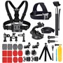 YEHOLDING 25-in-1 Accessoires pour Gopro,Kit d'accessoires de caméra d'action pour GoPro Hero 13 12 11 10 9 8 Max 7 6 5 4 3 SJ40