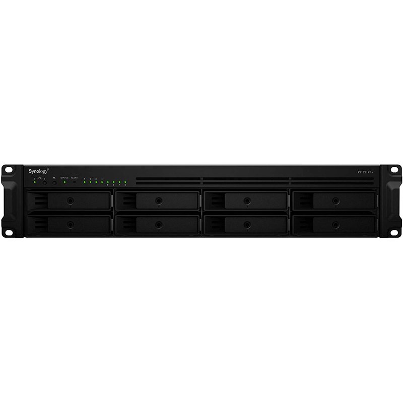 Synology RackStation RS1221RP+ Serveur de Stockage NAS Rack (2 U) Ethernet/LAN Noir V1500B