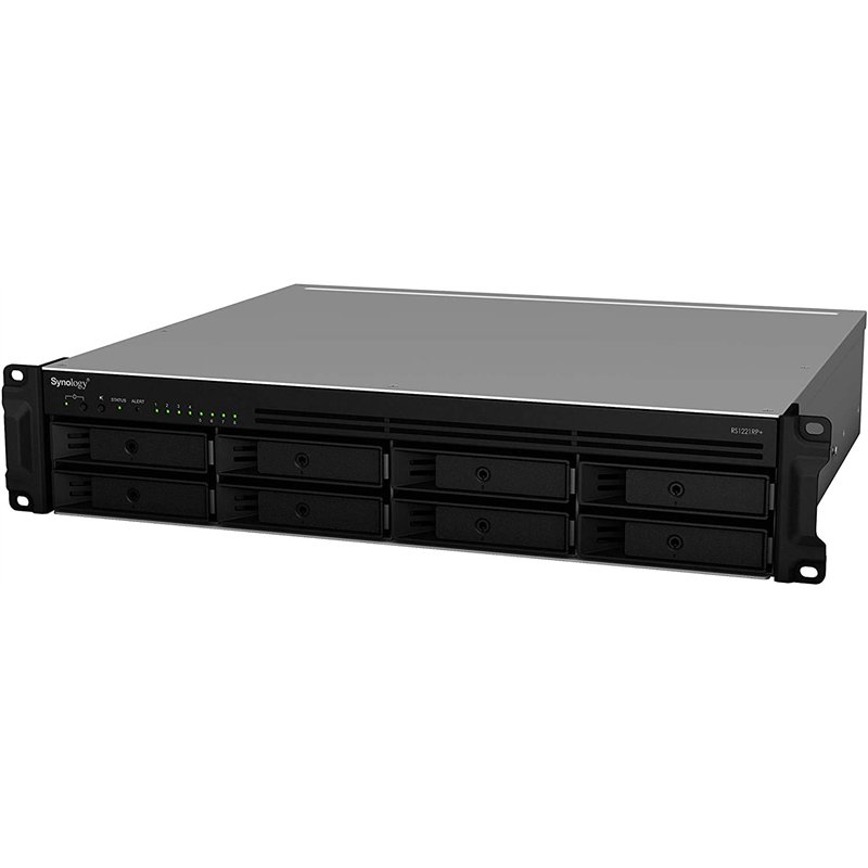 Image secondaire de Synology RackStation RS1221RP+ Serveur de Stockage NAS Rack (2 U) Ethernet/LAN Noir V1500B
