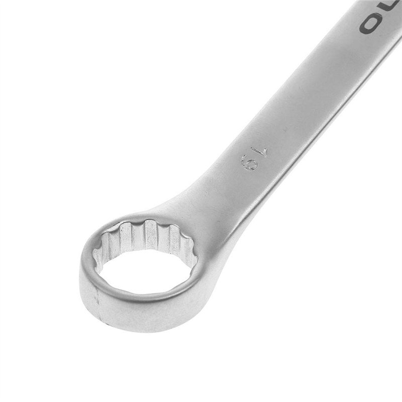 Image secondaire de RHINO - Clé Mixte 19 mm, clé de Serrage, clé à Anneau et clé à Fourche combinés - Diamètre 19 mm - Haute qualité - Fabriqué en A