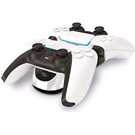 Steelplay - station de recharge pour manettes PS5, support double USB de charge rapide, chargeur manettes compatible avec les ma