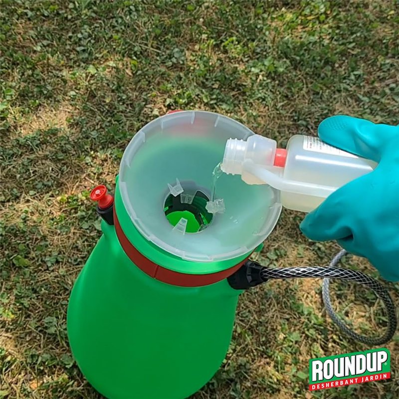 Image secondaire de ROUNDUP RMU800N - Désherbant Jardin Action 2 en 1 Polyvalent 800 ml - Premiers effets visibles en 1h - Elimine mauvaises herbes 