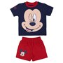 CERDÁ LIFE'S LITTLE MOMENTS Pijama Verano de Mickey Mouse de Color Azul-Licencia Oficial Disney and Toddler Pyjama Bottoms, Rojo
