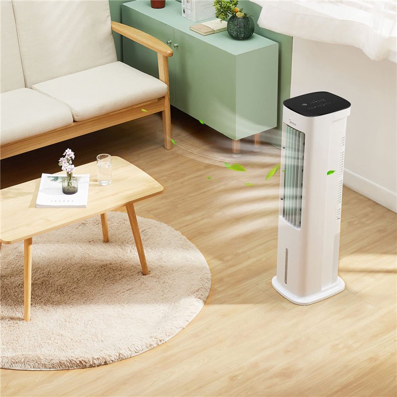 Image secondaire de Midea Climatiseurs portables silencieux 4-en-1,Refroidisseur d'air, ventilateur, humidificateur, purificateur d'air, avec télécommande