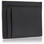 Armani Exchange A|X Porte-Cartes en Cuir Saffiano avec Logo Noir