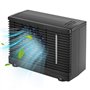 Portable Climatiseur Refroidisseur avec Vitesses Réglables 12V, Climatiseur de Voiture Mini Universel Personnel Voiture Ventilat
