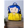 Loungefly Laika Coraline Raincoat Cosplay Womens Double Strap Shoulder Bag Purse