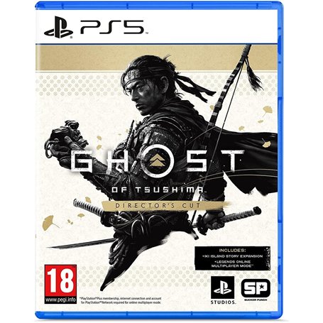 Sony, Ghost of Tsushima Director's Cut PS5, Jeu de Rôle (RPG), Version Physique avec CD, En Français, 1 joueur, PEGI 18, Pour Pl