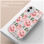 BABACO ERT Group Coque de téléphone Portable pour Apple Iphone 12 Mini Original et sous Licence Officielle Motif Flowers 013 Par