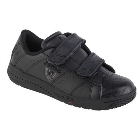 Joma Play JR Sneakers Basses, Noir, 32 EU