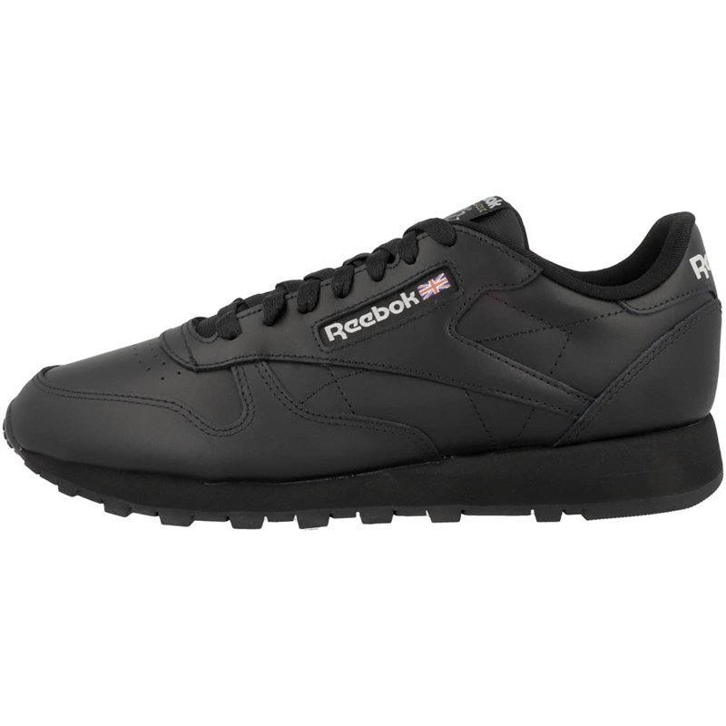 Reebok Mixte Classic Leather Sneaker, Core Black/Core Black/Pure Grey 5, 42.5 EU