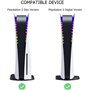 Ruban LED RGB Pour Console PS5/PS5 pro, 7 Couleurs Accessoires De Décoration à Effets Multiples Bandes Lumineuses Flexibles Pour