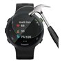 PHONILLICO Verre Trempé pour Garmin Forerunner 245 / Forerunner 245 Music [Lot de 2] Film Protection Ecran Montre Anti Rayure