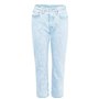 Levi's 501 Crop Jeans Femme, Blue Pattern, 29W / 28L