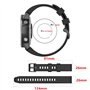 HOMTERN Bracelet de rechange en silicone souple compatible avec Garmin Fenix 7X/6X/6X Pro, Fenix 5X/5X Plus/5X Sapphire, Fenix 3