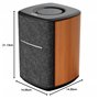 Edifier MS50A - Haut-Parleur WiFi Samrt avec Bluetooth et Fonction stéréo sans Fil Fonctionne avec Amazon Alexa, Apple AirPlay 2