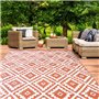 IDMarket - Tapis extérieur Bahamas Terracotta 180 x 280 CM