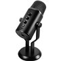 MSI IMMERSE GV60 Streaming MIC - Interface USB Type-C, Prise Casque 3,5 mm, 4 Modes d'utilisation : stéréo, cardioïde, omnidirec