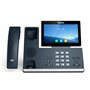 Yealink SIP-T58W Pro Téléphone VoIP avec Interface Bluetooth avec Affichage du numéro d'appel