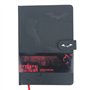 Pyramid International The Batman SR73653 Carnet de notes en cuir Motif Batsymbol Format A5